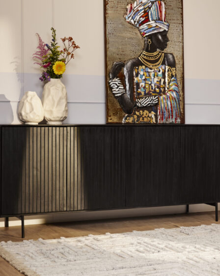 Hoe je een zwart dressoir stijlvol combineert in elk interieur