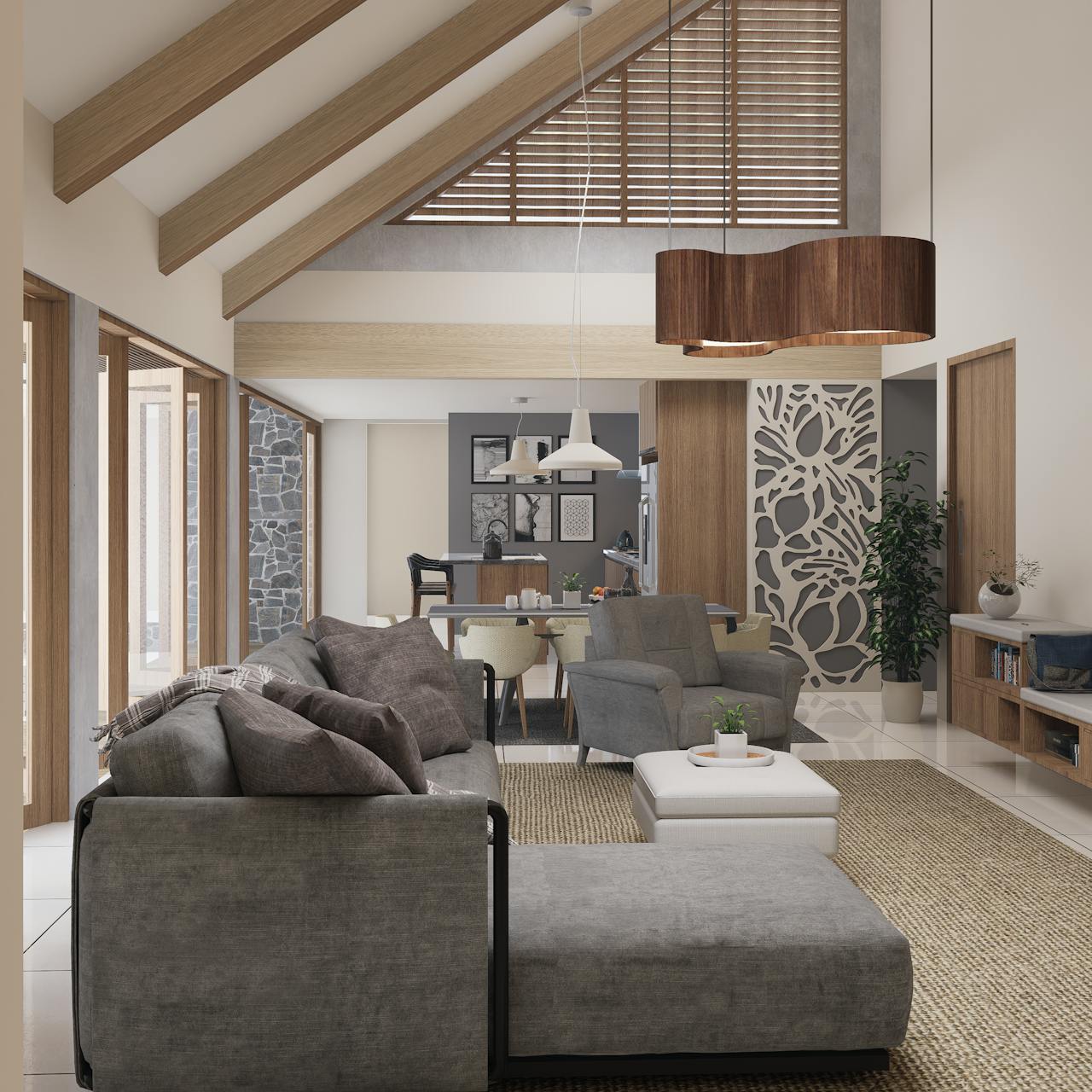 Waarom het slim kan zijn om een grote kamer in huis op te delen