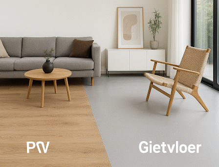PVC of Gietvloer? Doe de 5-minuten keuzehulp!